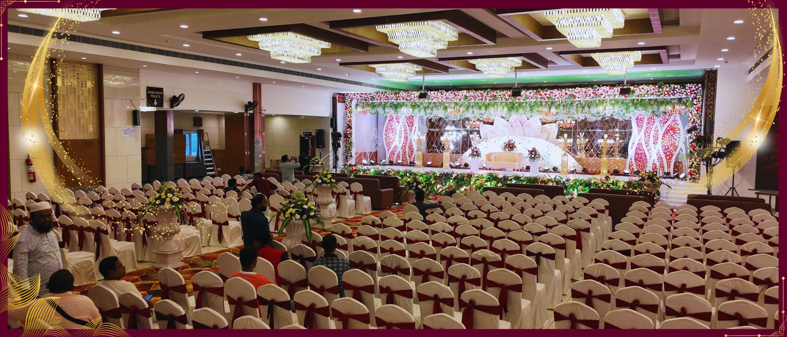 brown black elegant hotel promotion presentation (1920 x 600 px) (21 x 9 in)